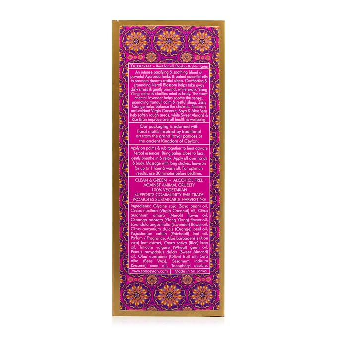 SPA CEYLON Sleep Intense Calming Body Massage Serum - Image 6