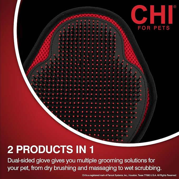 CHI for Dogs Detangling Grooming Glove - Image 4