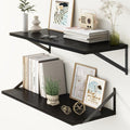 12 Inch Deep Floating Shelves, 30W x 12D Wall Shelves by FunMemories