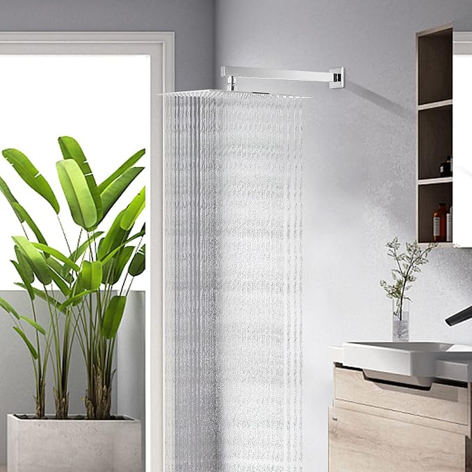 HarJue Shower Arm, Rain Shower Head Extension Extender, - Image 6