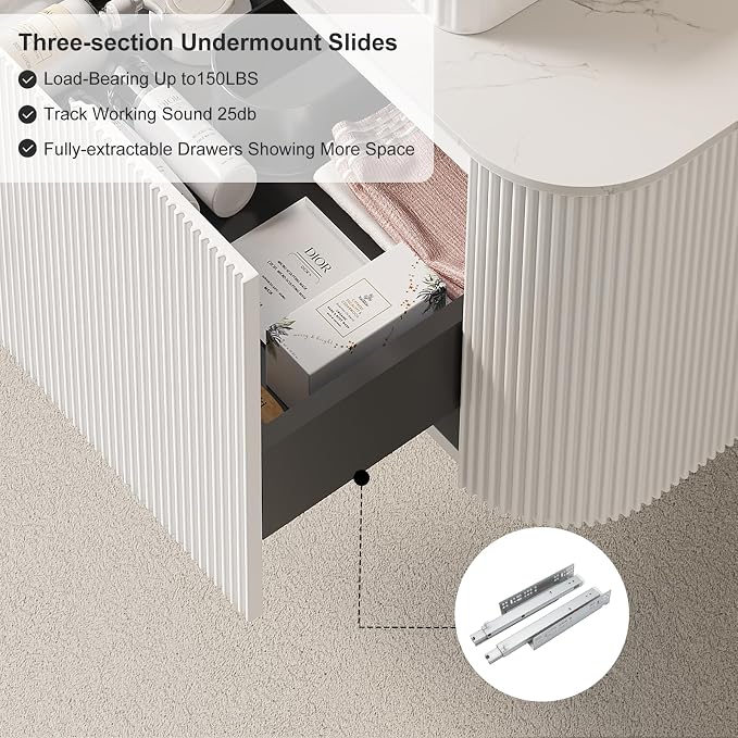 36 inch Floating Bathroom Vanity - Image 4