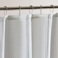 SLEEP ZONE Shower Curtain Liner, Waffle Shower Curtains by SLEEPZONELIFE