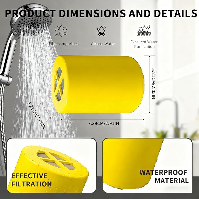 Shower Filter Replacement Compatible - Image 2