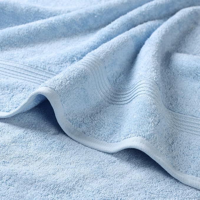 Superior Egyptian Cotton Bath Towel Set, Home Bathroom Towels, Guest Bath - Image 3