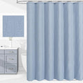 Gibelle Fog Blue Shower Curtain by Gibelle
