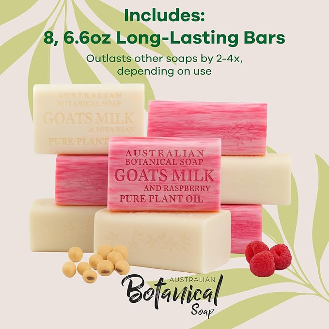 Australian Botanical Soap, Classic Goat Milk and Goat's Milk - Image 6