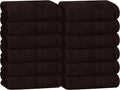 BOUTIQUO Ultra Soft Cotton Washcloths, Contains 12 Piece Face Cloths 12x12 inch by BOUTIQUO