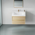 30" Wall-Mounted Bathroom Vanity by DOPERFE