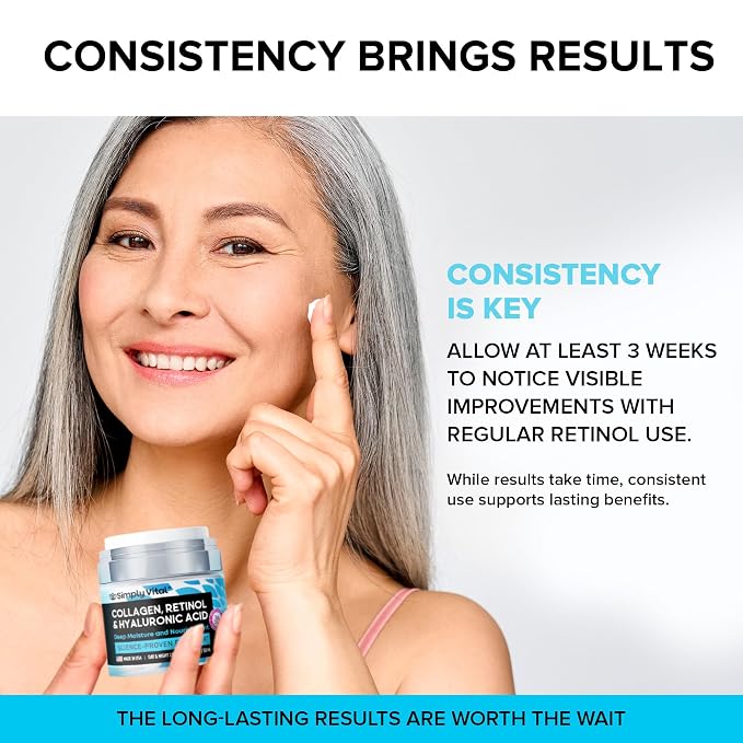 SimplyVital Anti-Aging Collagen Retinol Cream - Image 8