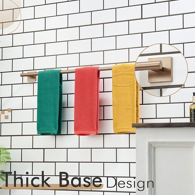 KOKOSIRI Bathroom Towel Bar 32'' Towel Holder - Image 6