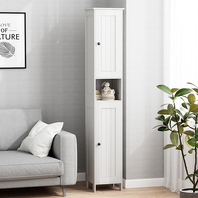 Tall Bathroom Storage Cabinet - Image 8