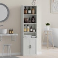 Tall Bathroom Storage Cabinet, Bathroom Floor Cabinet by VDNEND
