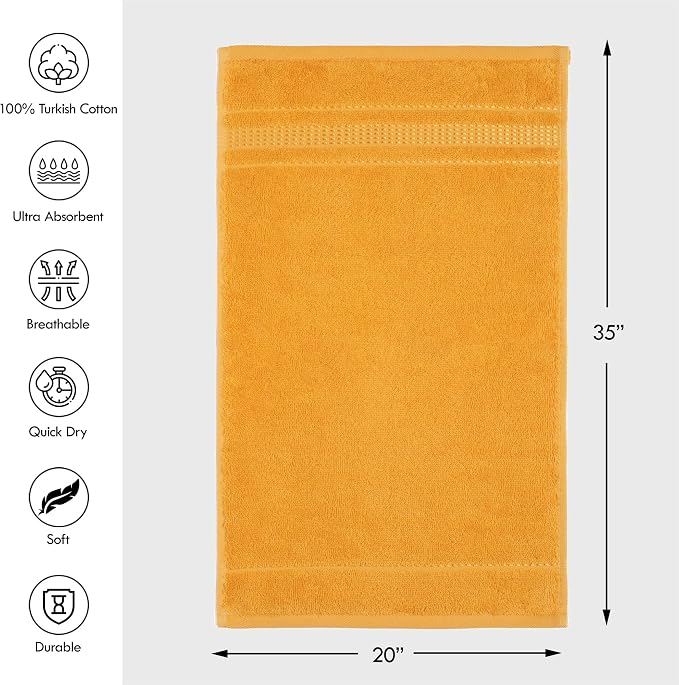 Melissa Linen, 2 Piece Hand Towel Set, 100% Turkish Cotton Face Hand Towels - Image 2