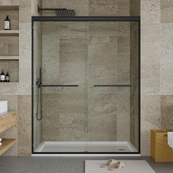 Sliding Shower Door, Aluminum Alloy Frame - Image 8
