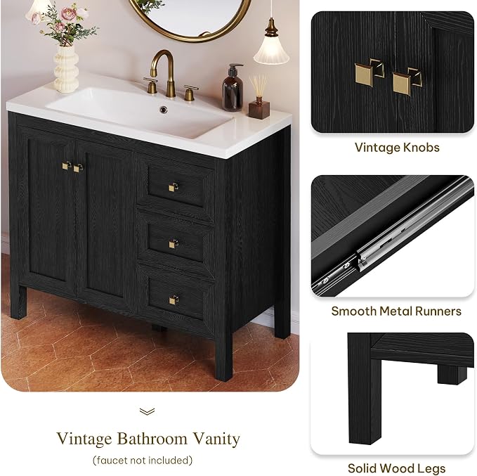 DWVO 36 Inch Bathroom Vanity - Image 6