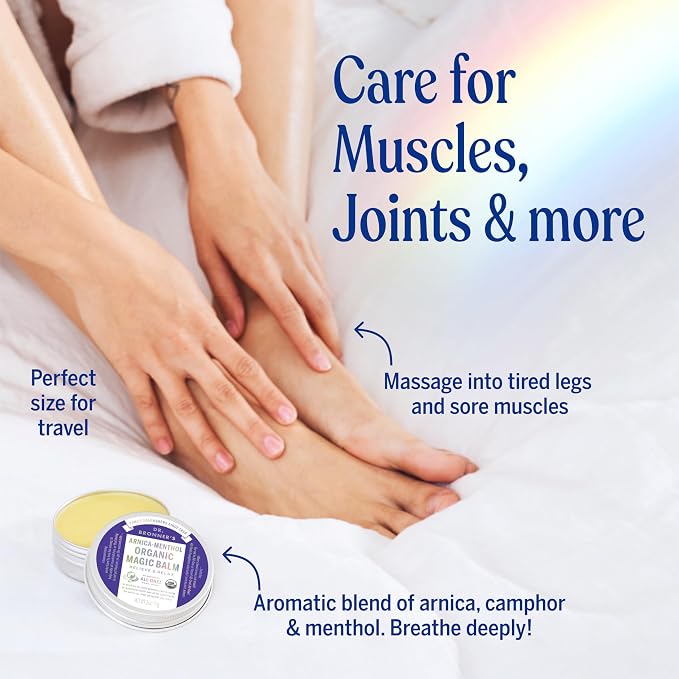 Dr. Bronner's - Organic Magic Balm - Arnica-Menthol, Made w/Organic Beeswax & - Image 5