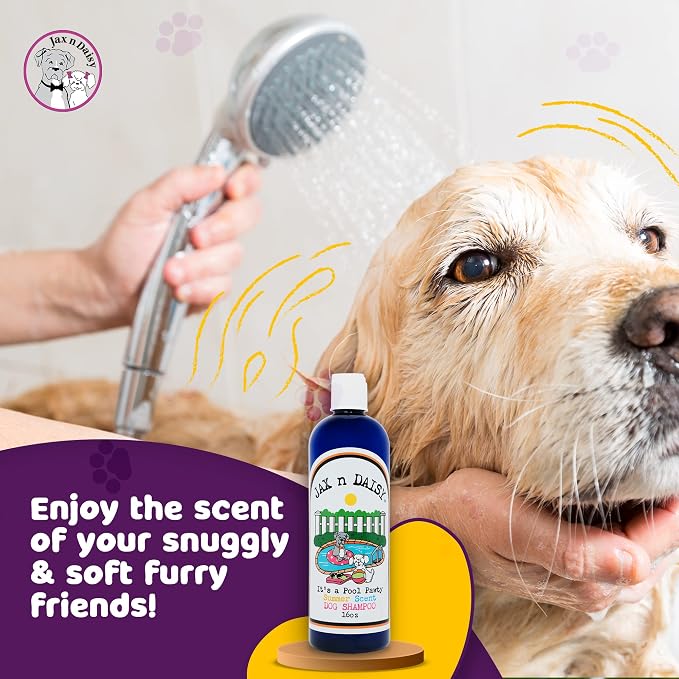 Jax n Daisy it s a Pool Pawty Summer Scent Dog Shampoo Essential Oil Shampoo - Image 5