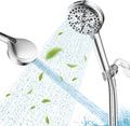 Hibbent cUPC Certified High Pressure 10-mode Shower Head, Handheld Showerhead by Hibbent