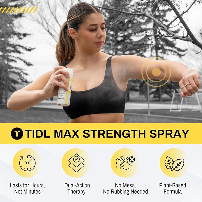 TIDL Cryotherapy Pain Relief Spray, 3 Oz Max Strength - Image 4