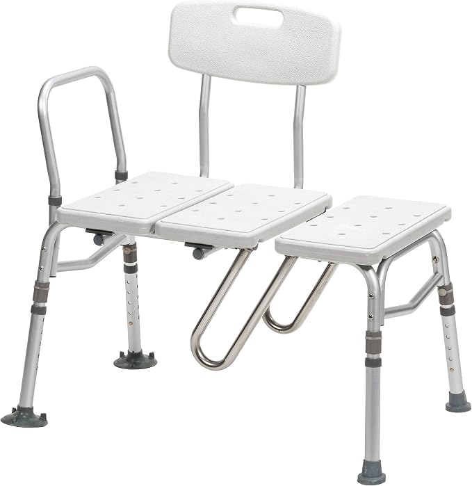 Drive Medical Splash Defense Tub Transfer Bench by DriveMedical