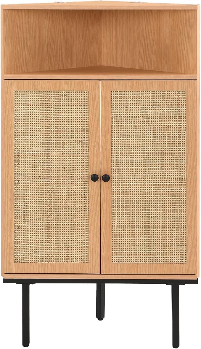 Yechen 39.7" Corner Storage Cabinet - Image 7