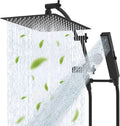Hibbent All Metal CUPC Certified 12'' Rainfall Shower Head, Dual Shower Head by Hibbent