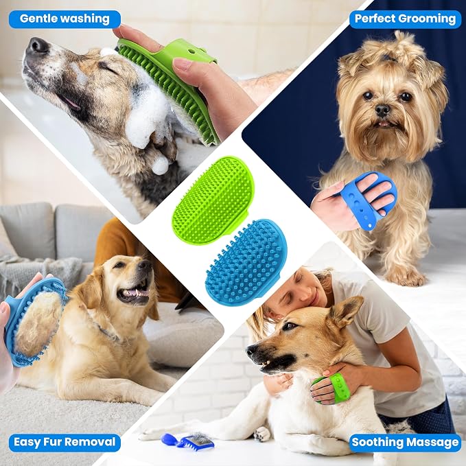 Dog Bathing Supplies – 8PCS Pet Shower & Grooming Kit - Image 8