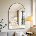 GLASHOM Arched Bathroom Mirror, Wall Mounted Mirror, Living Room, Vertically by GLASHOM