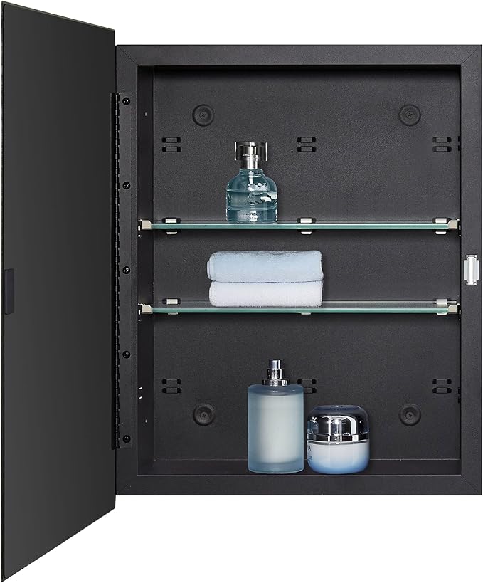 Black Bathroom Medicine Cabinet - Image 4