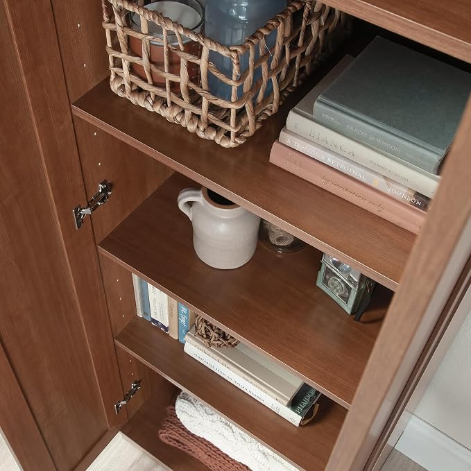 Sauder HomePlus Storage Cabinet/ Pantry cabinets, Sienna Oak finish - Image 8
