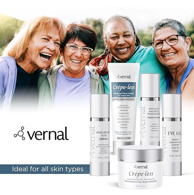 Vernal Crepe-less skin firming cream to reduce crepey arms, neck & hands. - Image 3