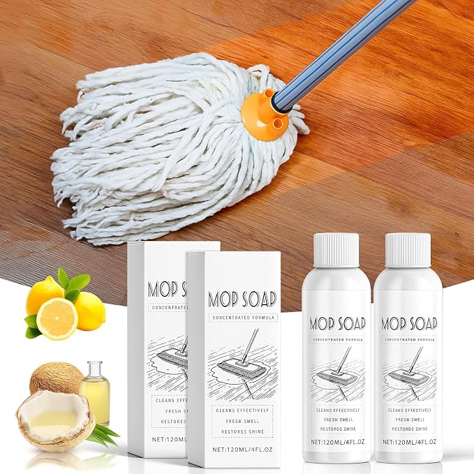CandyTune Mop Soap for Floor Cleaning: 4PCS Fresh Scented Mop Soap, Floor by Unknown