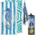 VENTURE 4TH Microfiber Beach Towel: Quick-Dry, Sandproof and Lightweight by VENTURE4TH