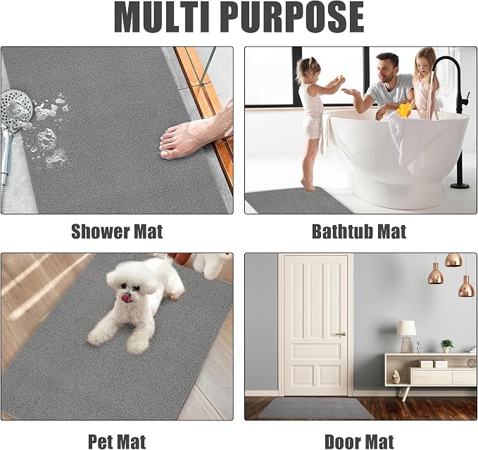 HOMBYS 58 x 32 Extra Large Shower Mat - Image 7