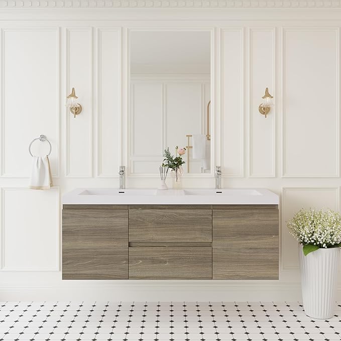 60" Floating Bathroom Vanity - Image 4