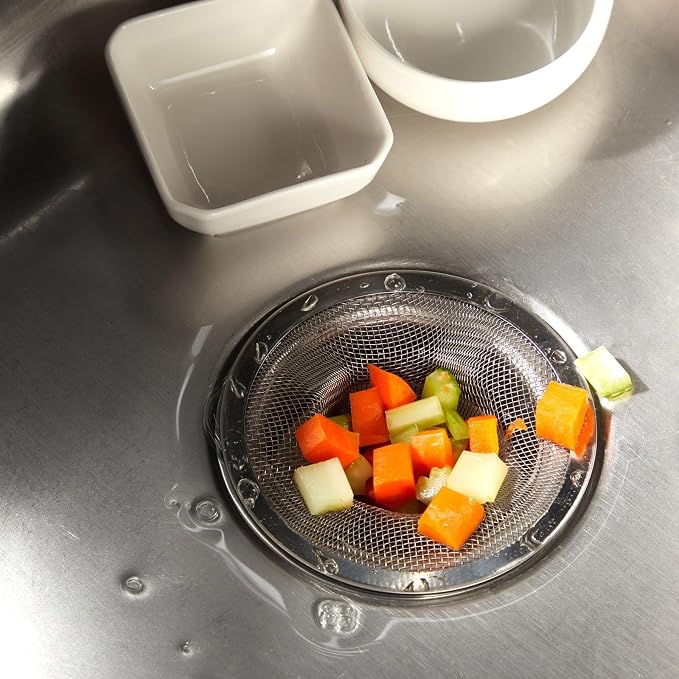 Juvale Stainless Steel Sink Drain Strainer - Image 2