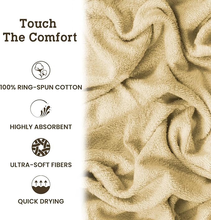 Casa Lino Face Towels & Body Wash Cloths - Image 5