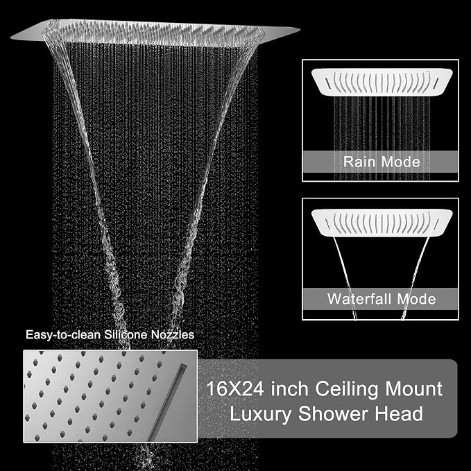 Polished Chrome Digital Display Shower System - Image 2