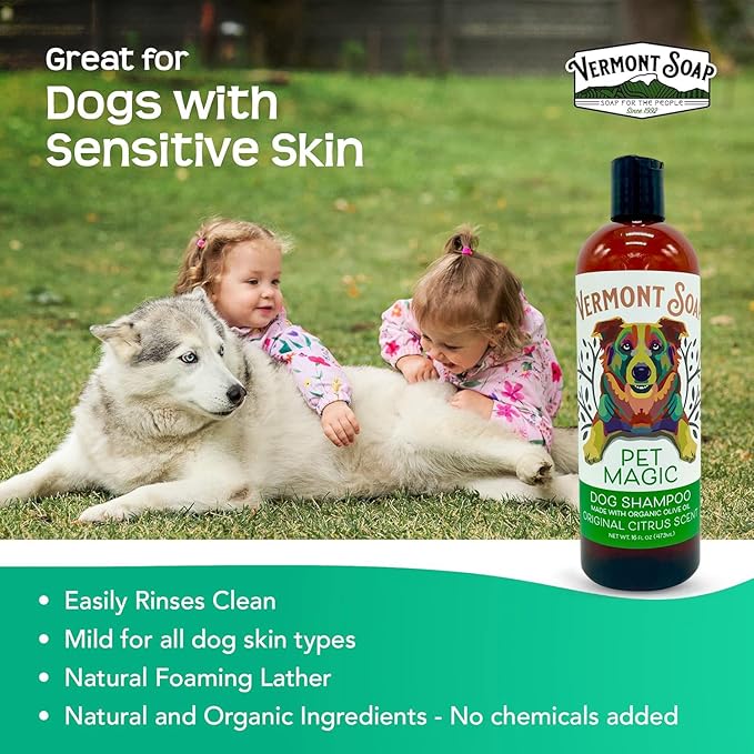 Vermont SOAP Organics Pet Shampoo - Image 4