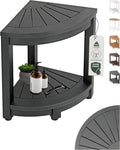 Plastic Corner Shower Stool by ROHKEX