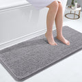 OLANLY Bathroom Rugs 47x20, Extra Soft Absorbent Chenille Bath Rugs, Rubber by OLANLY