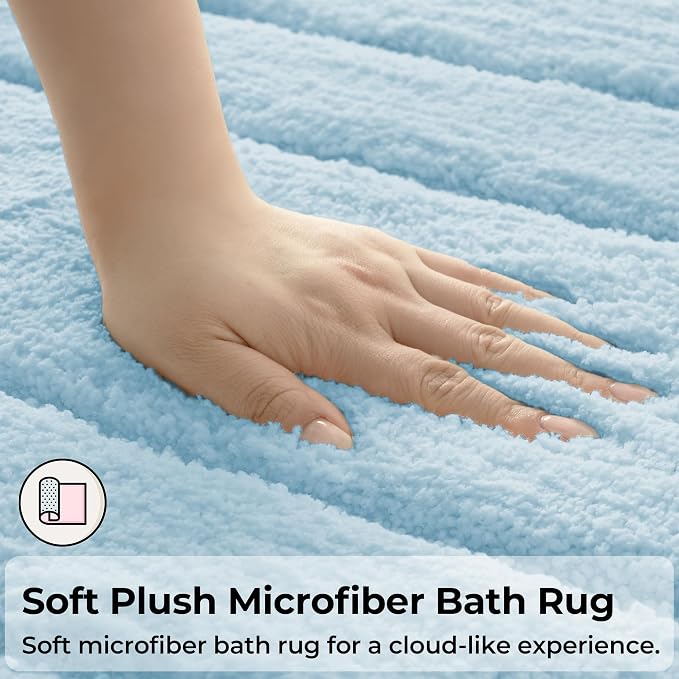 GRANNY SAYS Bathroom Rugs Sets 2 Piece, Soft Bath Mats - Image 6