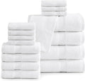 LANE LINEN 100% Mercerized Cotton Luxury Bathroom Towel Set by LaneLinen