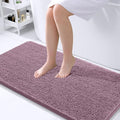 OLANLY Bathroom Rugs 44x24, Extra Soft Absorbent Chenille Bath Rugs, Rubber by OLANLY
