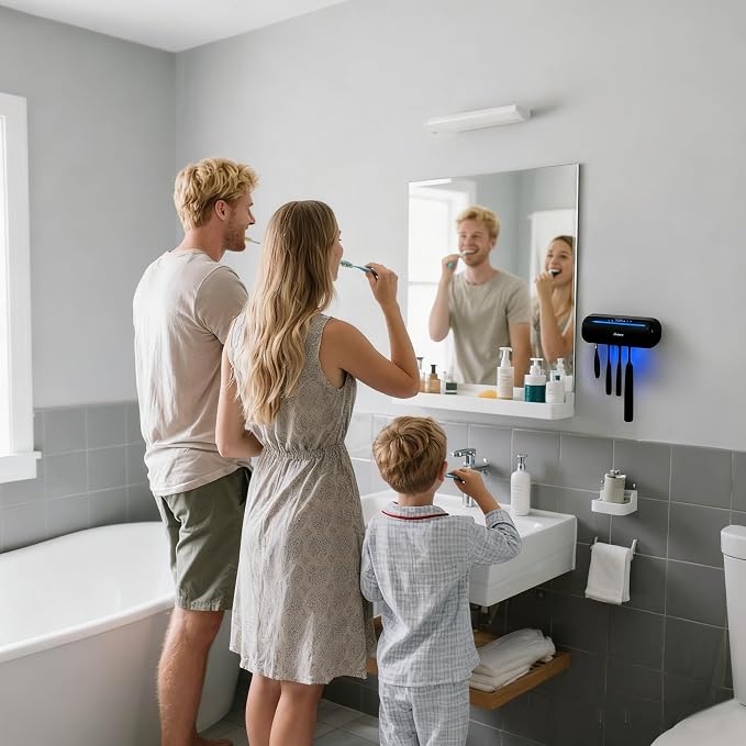 iHave Toothbrush Sanitizer and Holder, UV Toothbrush Holders - Image 7