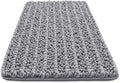 Bathroom Mat Bath Mats for Bathroom 30×20 Grey, Extra Soft Non Slip Absorbent by Unknown