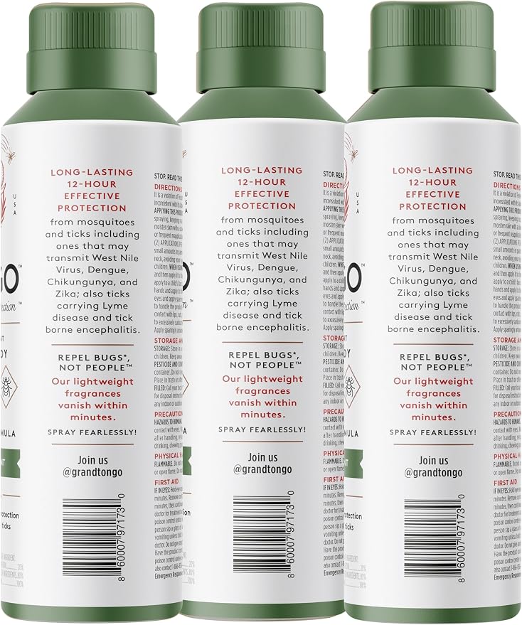 Green Tea + Mint Insect Repellent, 12-Hour Mosquito & Tick Protection, - Image 8