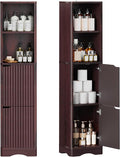 67" Tall Bathroom Organizer and Storage, Narrow Storage Cabinet by Unknown