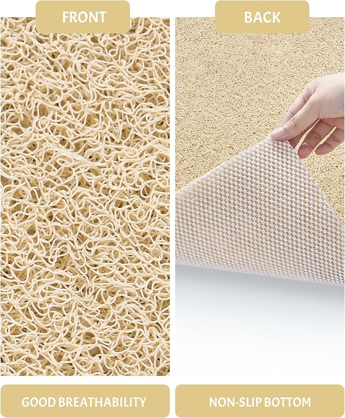 Non Slip Shower Mats for Inside Shower, 17x30 Inch, Anti-Slip Bathtub Mats for - Image 3