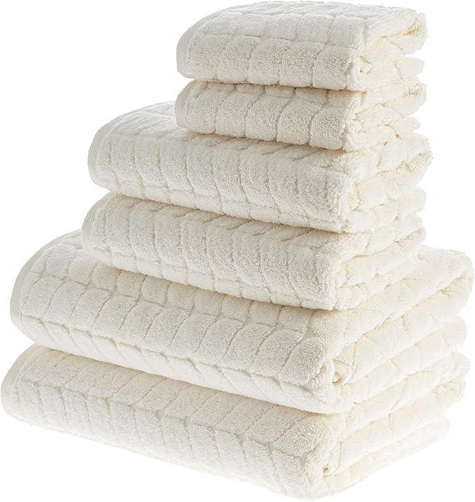 BAGNO MILANO Turkish Cotton Ultra-Soft Plush Absorbent Quick Dry Bathroom Towel - Image 2
